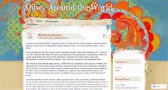 Desktop Screenshot of abbeyaroundtheworld.wordpress.com