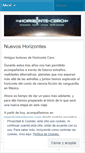 Mobile Screenshot of horizontecero.wordpress.com