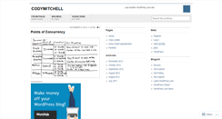 Desktop Screenshot of codymitchell.wordpress.com