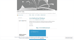 Desktop Screenshot of fractalwords.wordpress.com