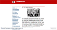 Desktop Screenshot of osingkertarajasa.wordpress.com