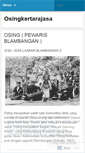 Mobile Screenshot of osingkertarajasa.wordpress.com