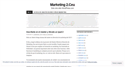 Desktop Screenshot of marketing2puntoceu.wordpress.com