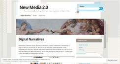 Desktop Screenshot of newmedia20.wordpress.com