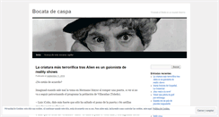 Desktop Screenshot of bocatadecaspa.wordpress.com