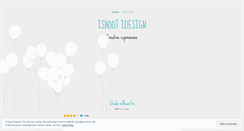 Desktop Screenshot of ishootidesign.wordpress.com