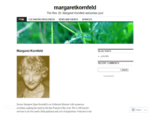 Tablet Screenshot of margaretkornfeld.wordpress.com