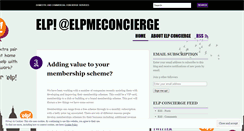 Desktop Screenshot of elpmeconcierge.wordpress.com