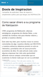 Mobile Screenshot of dosisdeinspiracion.wordpress.com