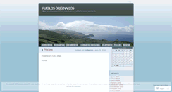 Desktop Screenshot of indigenas.wordpress.com