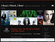 Tablet Screenshot of ireadiwatchirant.wordpress.com