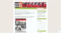 Desktop Screenshot of bionicbohs.wordpress.com