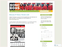 Tablet Screenshot of bionicbohs.wordpress.com