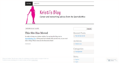 Desktop Screenshot of kristidosh.wordpress.com