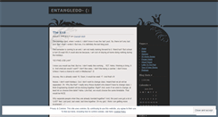Desktop Screenshot of entangledd.wordpress.com