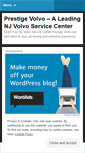 Mobile Screenshot of newjerseyvolvoservice.wordpress.com