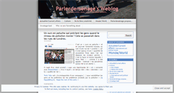 Desktop Screenshot of parlerdemenage.wordpress.com