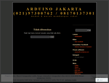 Tablet Screenshot of indorobotika.wordpress.com