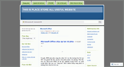 Desktop Screenshot of 0ooo0.wordpress.com