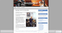 Desktop Screenshot of motorcyclegadgets.wordpress.com