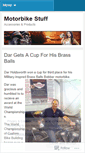 Mobile Screenshot of motorcyclegadgets.wordpress.com