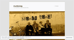 Desktop Screenshot of munkylung.wordpress.com