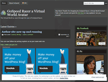 Tablet Screenshot of gospeedracer.wordpress.com