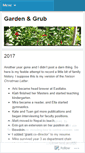 Mobile Screenshot of gardenandgrub.wordpress.com