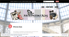 Desktop Screenshot of fashionisms.wordpress.com