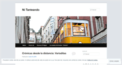 Desktop Screenshot of nitanteando.wordpress.com