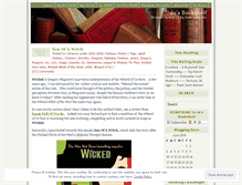 Tablet Screenshot of josbookshelf.wordpress.com