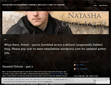 Tablet Screenshot of natashagreyangel.wordpress.com
