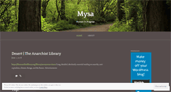Desktop Screenshot of mysanal.wordpress.com