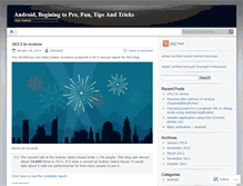 Tablet Screenshot of androidzoo.wordpress.com