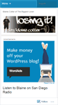 Mobile Screenshot of biggestloserblaine.wordpress.com