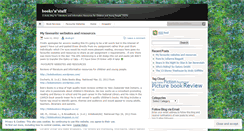Desktop Screenshot of booksnstuff72276.wordpress.com