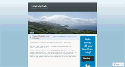 Desktop Screenshot of costaricafairtrade.wordpress.com