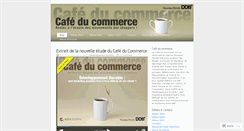 Desktop Screenshot of cafeducommerce.wordpress.com