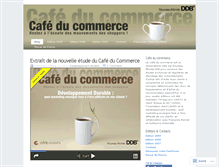 Tablet Screenshot of cafeducommerce.wordpress.com