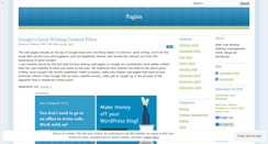 Desktop Screenshot of pagina.wordpress.com