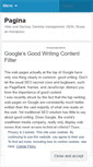 Mobile Screenshot of pagina.wordpress.com