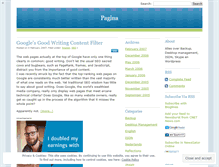 Tablet Screenshot of pagina.wordpress.com