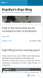 Mobile Screenshot of ergoeye.wordpress.com