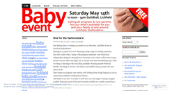 Desktop Screenshot of lichfieldbaby.wordpress.com