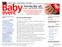 Tablet Screenshot of lichfieldbaby.wordpress.com