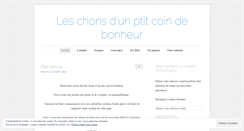 Desktop Screenshot of leschonsdunptitcoindebonheur.wordpress.com