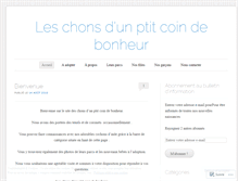 Tablet Screenshot of leschonsdunptitcoindebonheur.wordpress.com