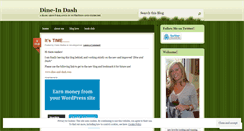 Desktop Screenshot of dineindash.wordpress.com