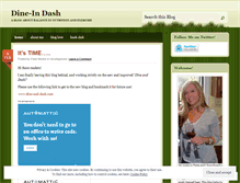 Tablet Screenshot of dineindash.wordpress.com
