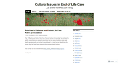 Desktop Screenshot of cultureeol.wordpress.com